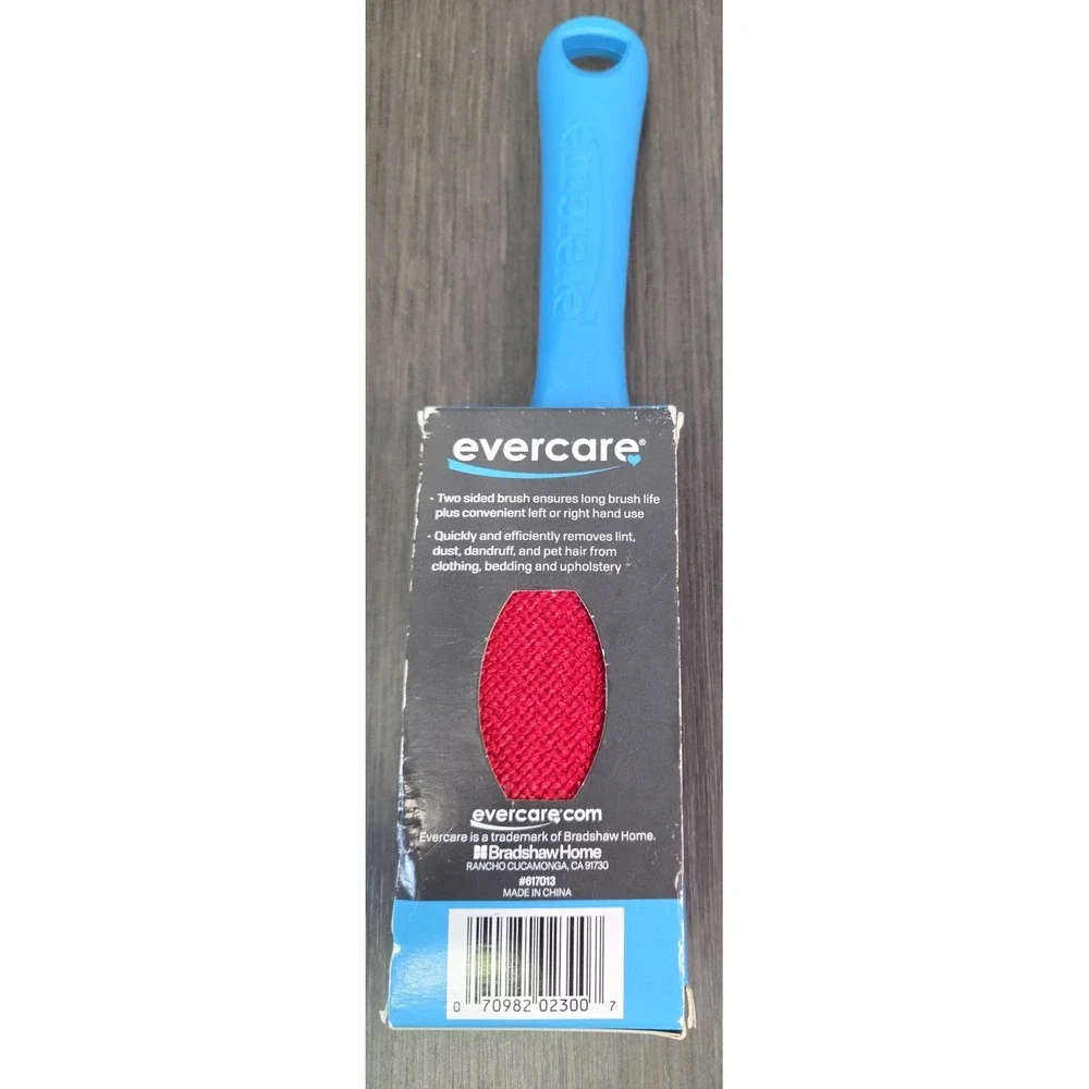 Evercare Magik Brush Deep Fabric Lint Pic-Up Brush 2 Sided Pet Hair NEW